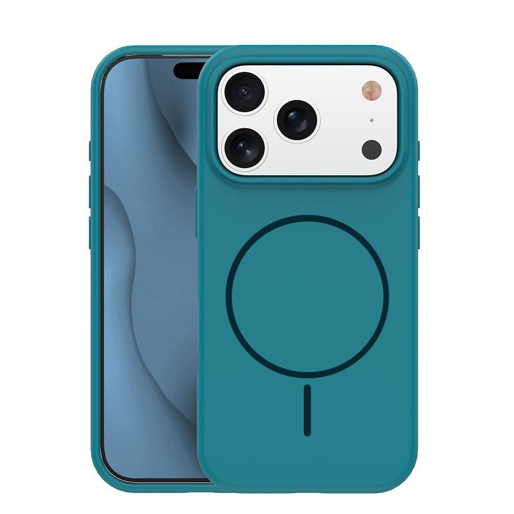Silicone Thin Mag dėklas iPhone 16 6,1" turkio