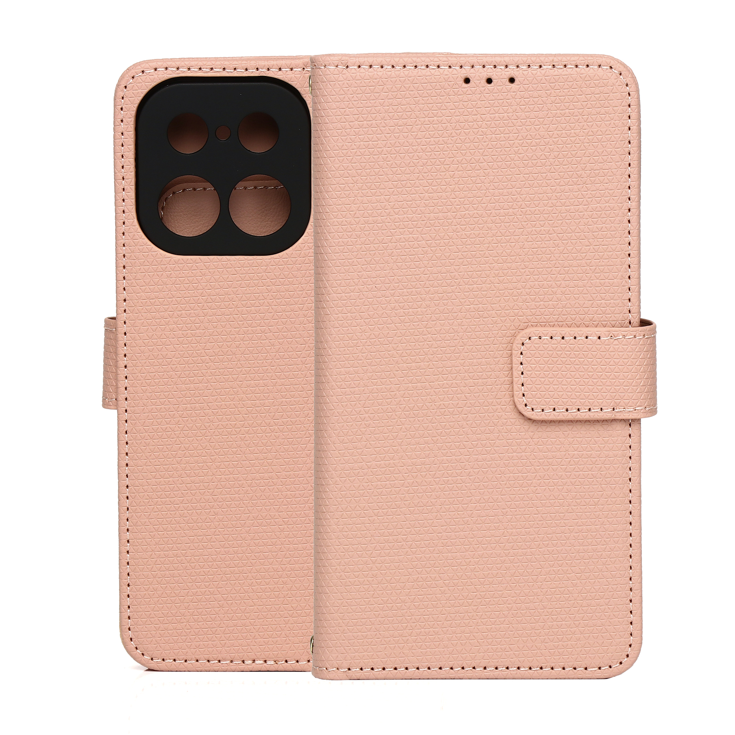 Smart Triangle dėklas Realme 16 Pro 5G rožinis