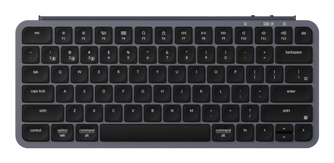 Klaviatūra Keychron WRL B1 Pro/Space Grey