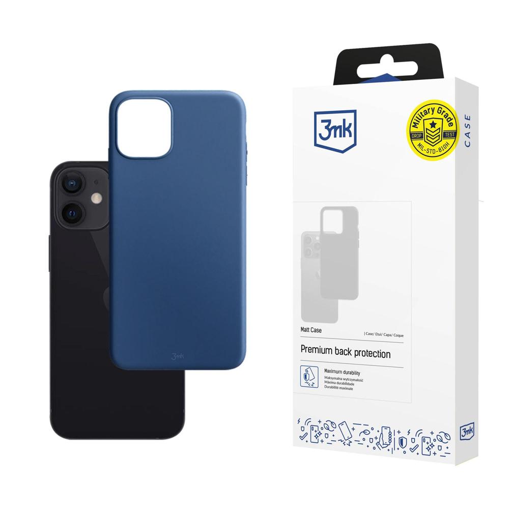Apple iPhone 12 Mini - 3mk Matt Case dėklas blueberry