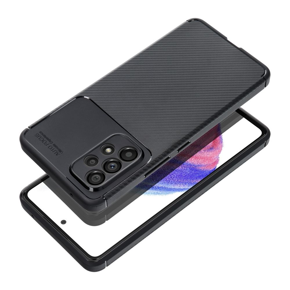 Dėklas Samsung A27 5G Carbon Premium juodas