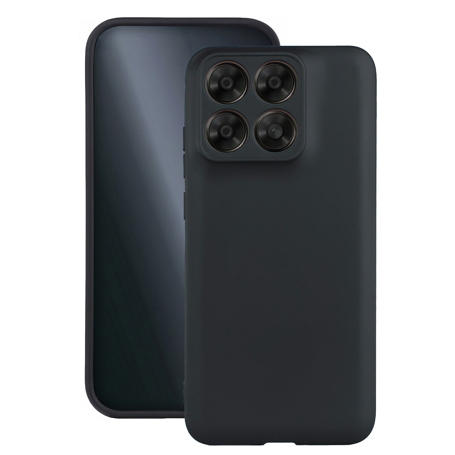 Matinis TPU dėklas Motorola Edge 70 Fusion juodas
