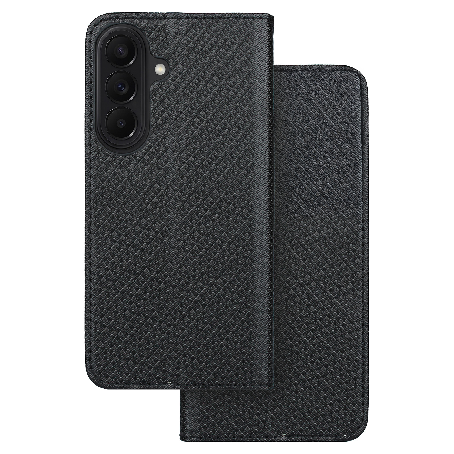 Išmanusis Magnet dėklas for Samsung Galaxy S26 Plus juodas