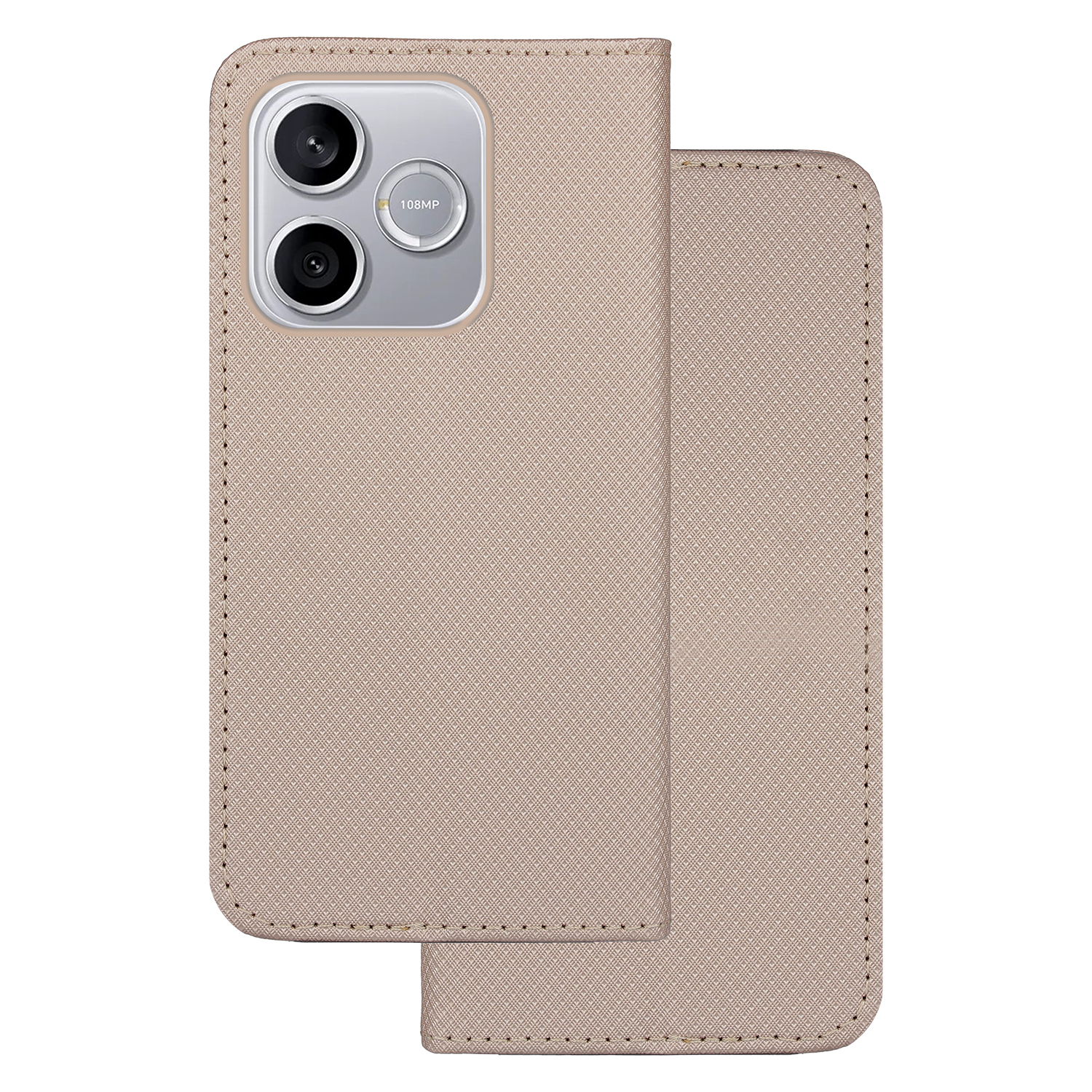 Smart Magnet dėklas Honor 600 Lite auksinis
