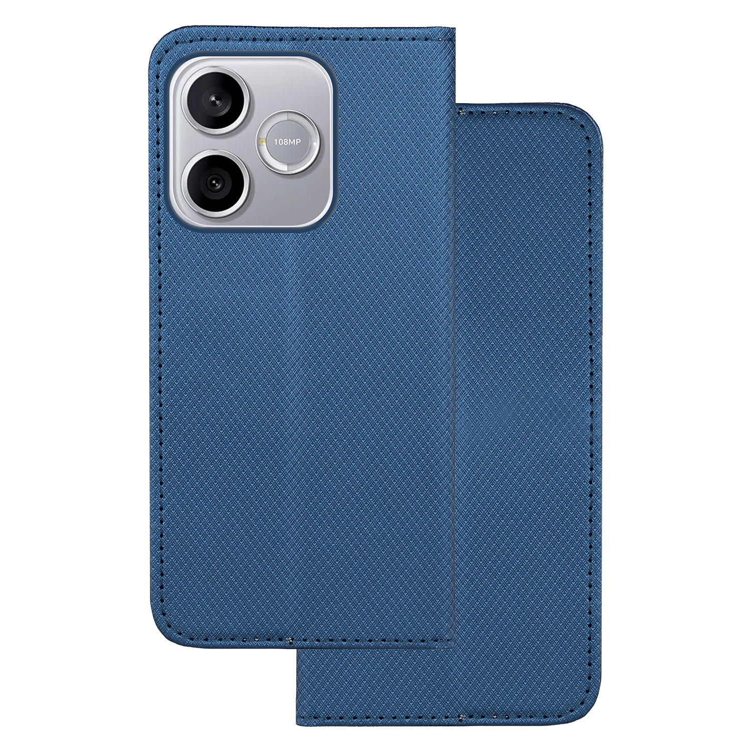 Smart Magnet dėklas Honor 600 Lite tamsiai mėlynas