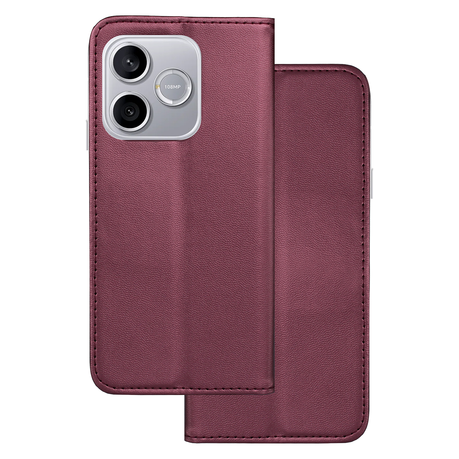 Smart Magnetic dėklas Honor 600 Lite bordo