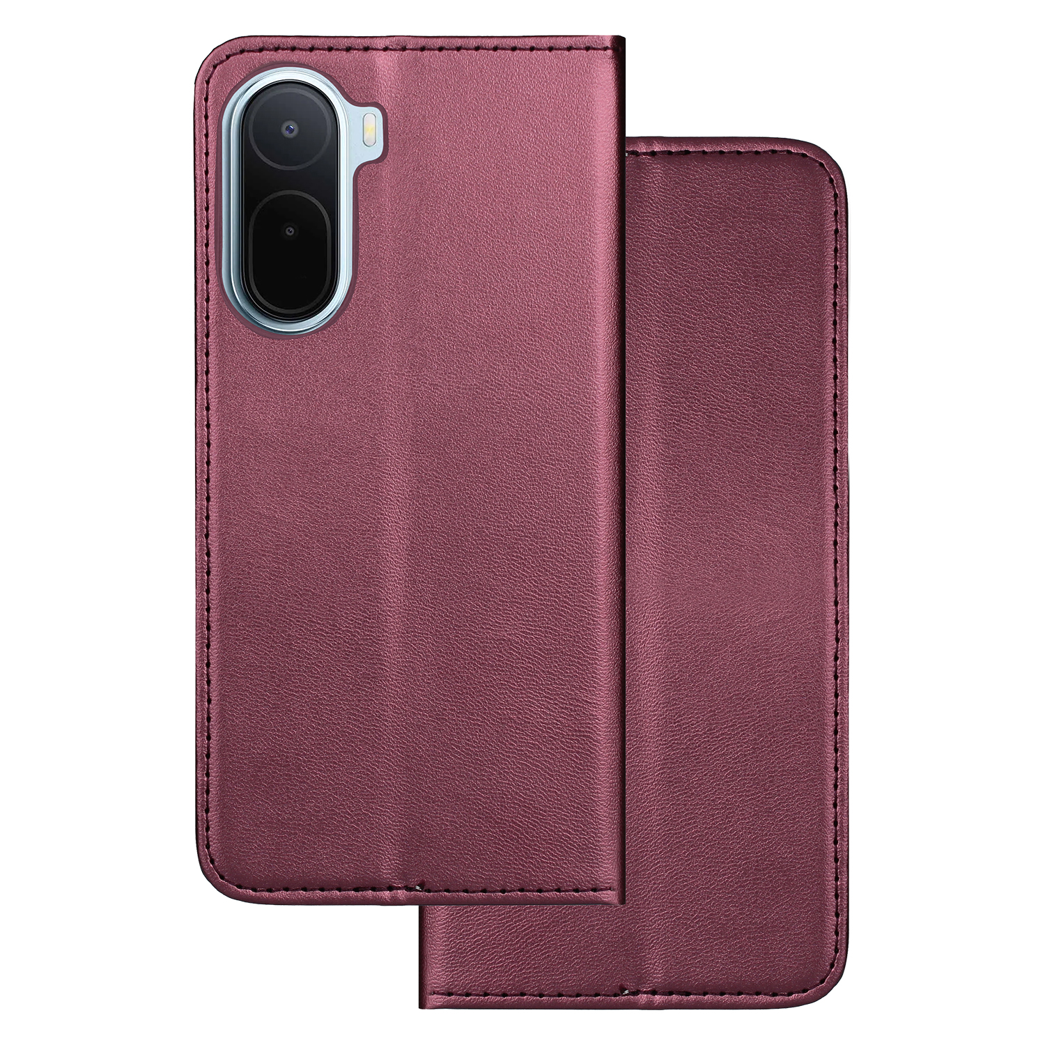 Smart Magnetic dėklas Xiaomi Redmi A7 Pro bordo