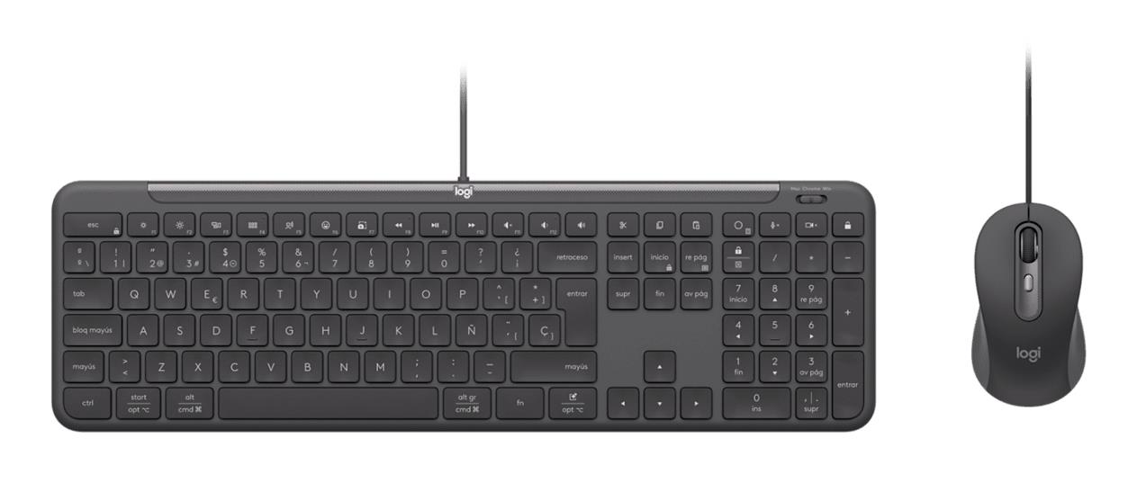 Logitech klaviatūra + pelė komplektas MK620/grafito 920-013349