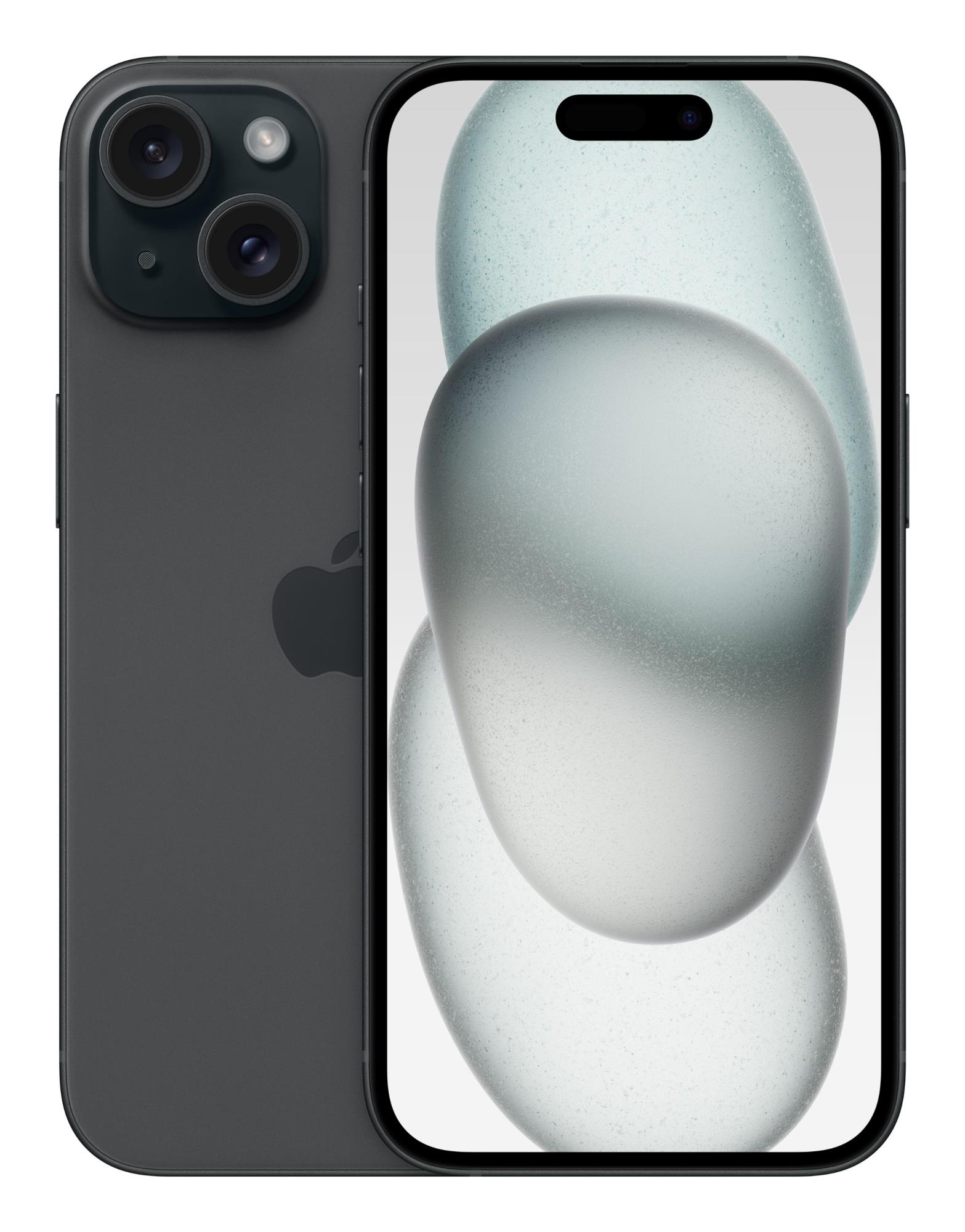 Mobilusis telefonas iPhone 15 128GB juodas MTP03SX/A Apple