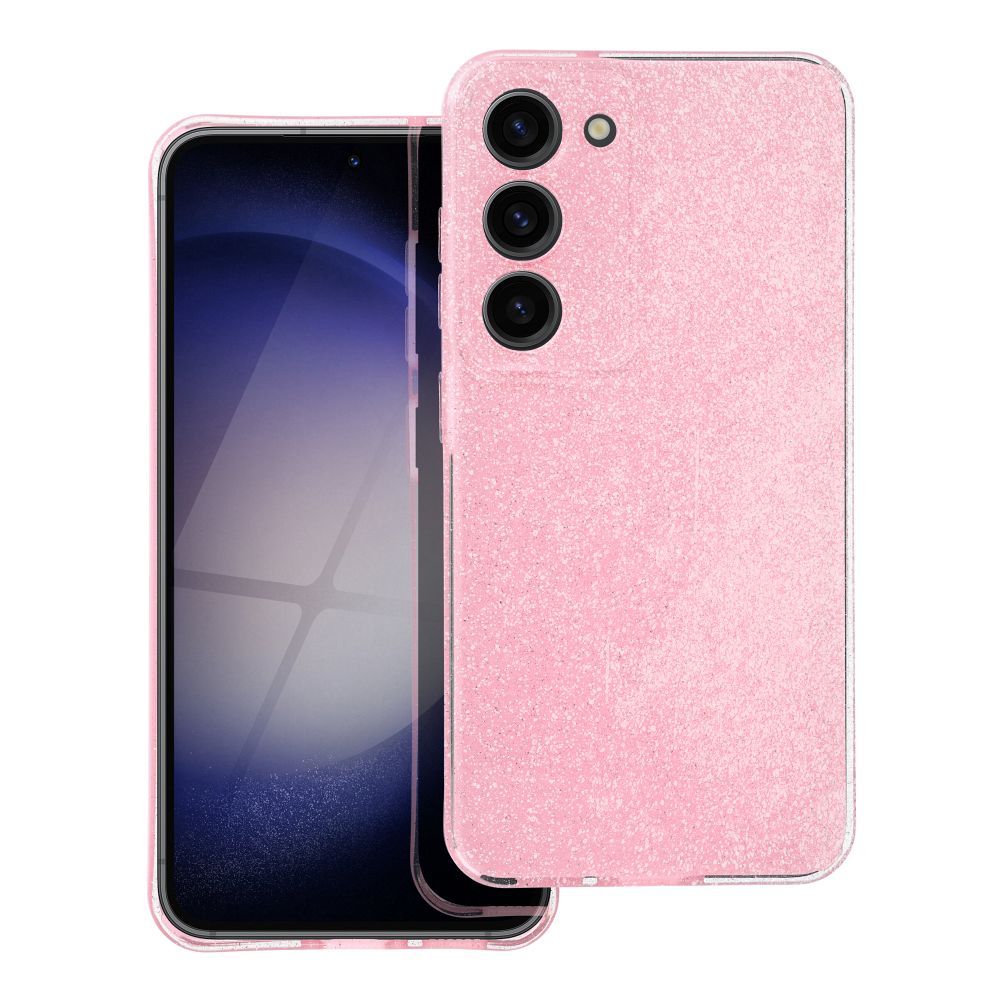 Dėklas Samsung A27 5G Clear Case 2 mm Blink rožinis