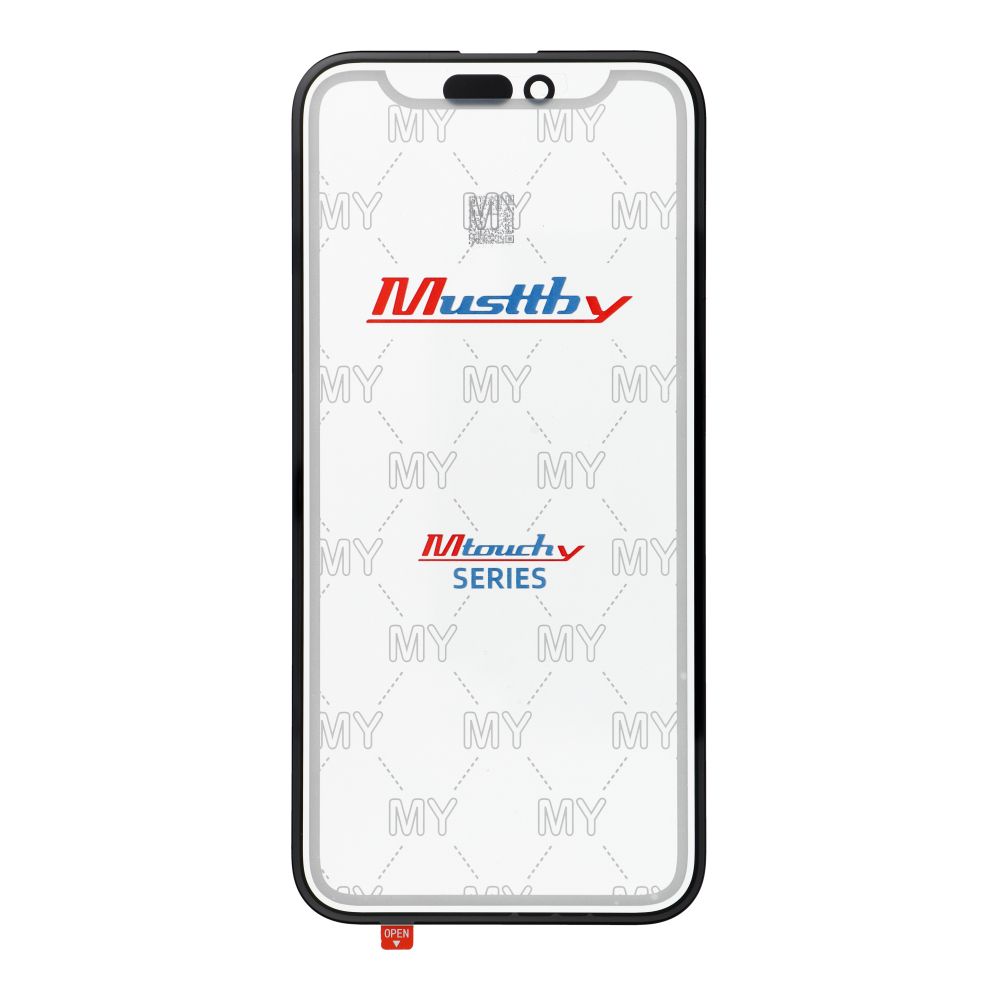 MUSTTBY priekinis stiklas + OCA IPHONE 15 plus