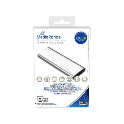 MEDIARANGE Read speed 450 MB/s Write speed 420 MB/s Form factor M.2 NVMe Yes 120 GB MR1100 (External SSD)