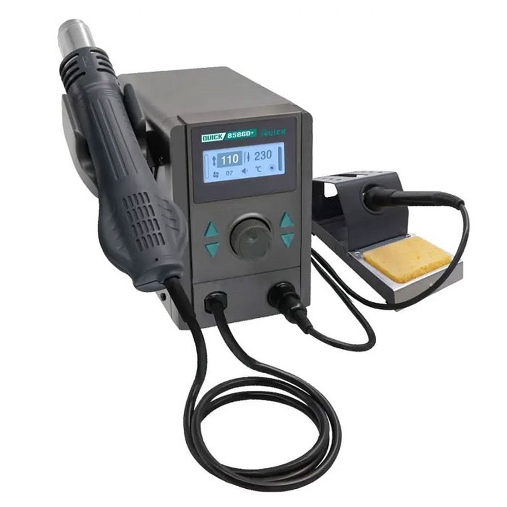 „QUICK 8586D+“ mikrolydymo stotis „2 į 1“