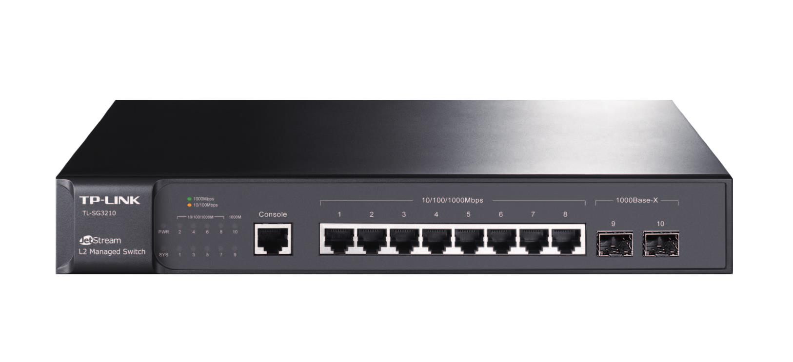 TP-LINK Omada TL-SG3210 tipas L2 8x10Base-T / 100Base-TX / 1000Base-T 2xSFP TL-SG3210 (komutatorius)