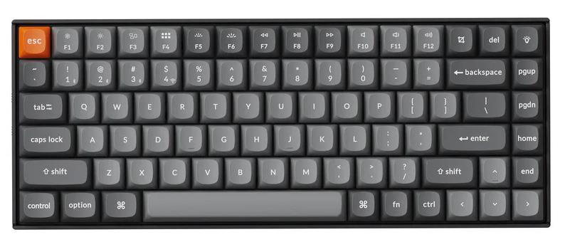Klaviatūra Keychron WRL K2 Max RGB/Juoda