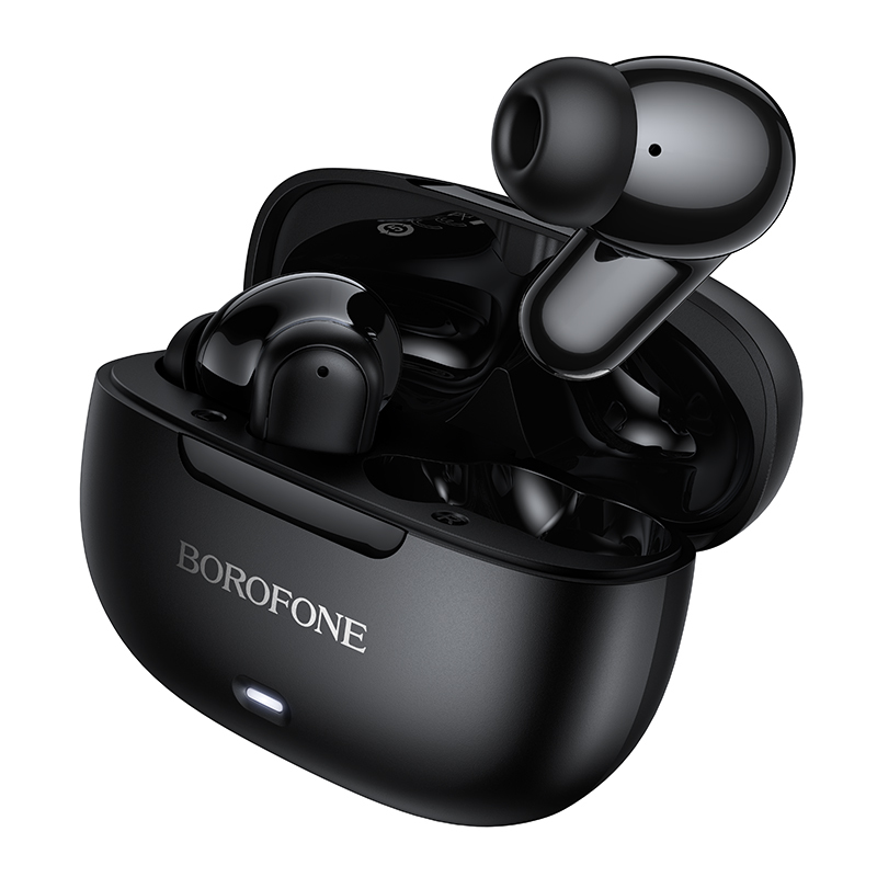 Borofone TWS Bluetooth ausinės BW96 Mellow juodos