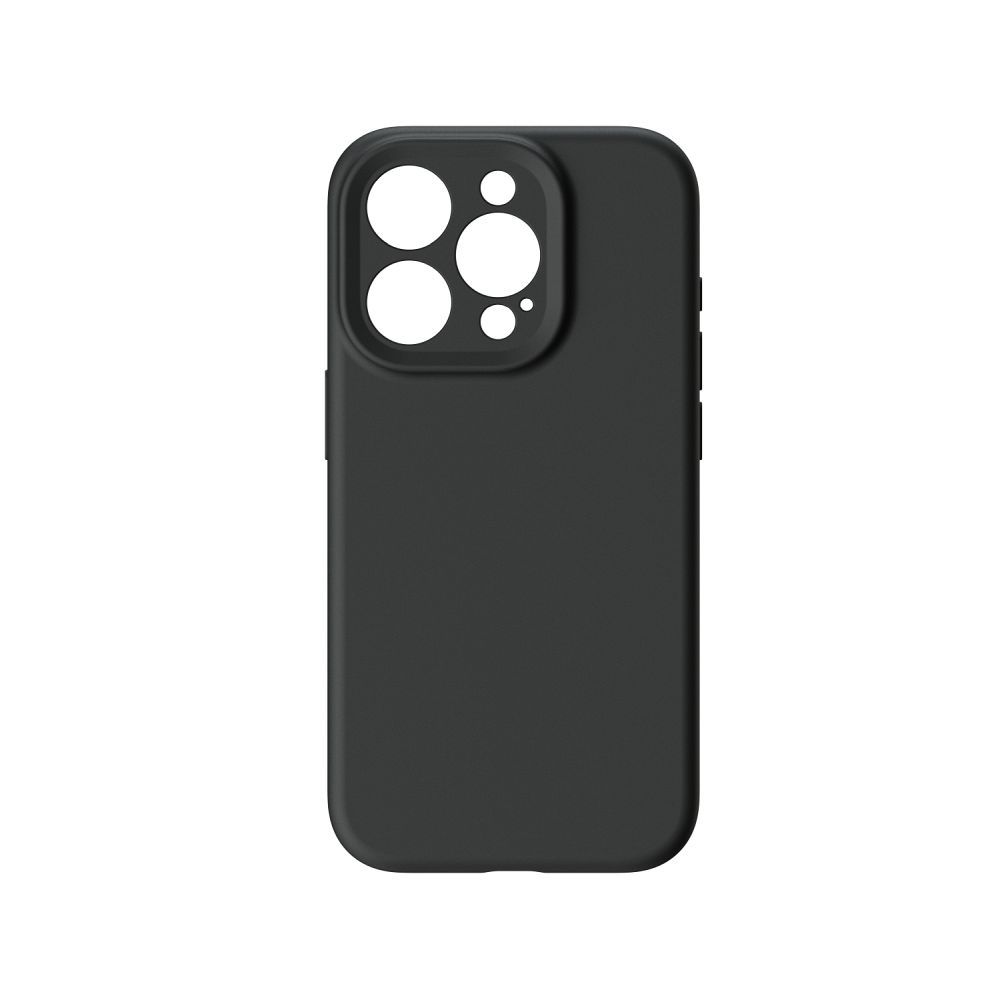 Чехол iPhone 15 PRO Forcell F-Protect Rubber Premium совместимый с MagSafe черный