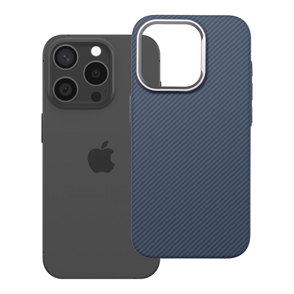 Su MagSafe suderinamas K-Look dėklas iPhone 15 PRO, mėlynas