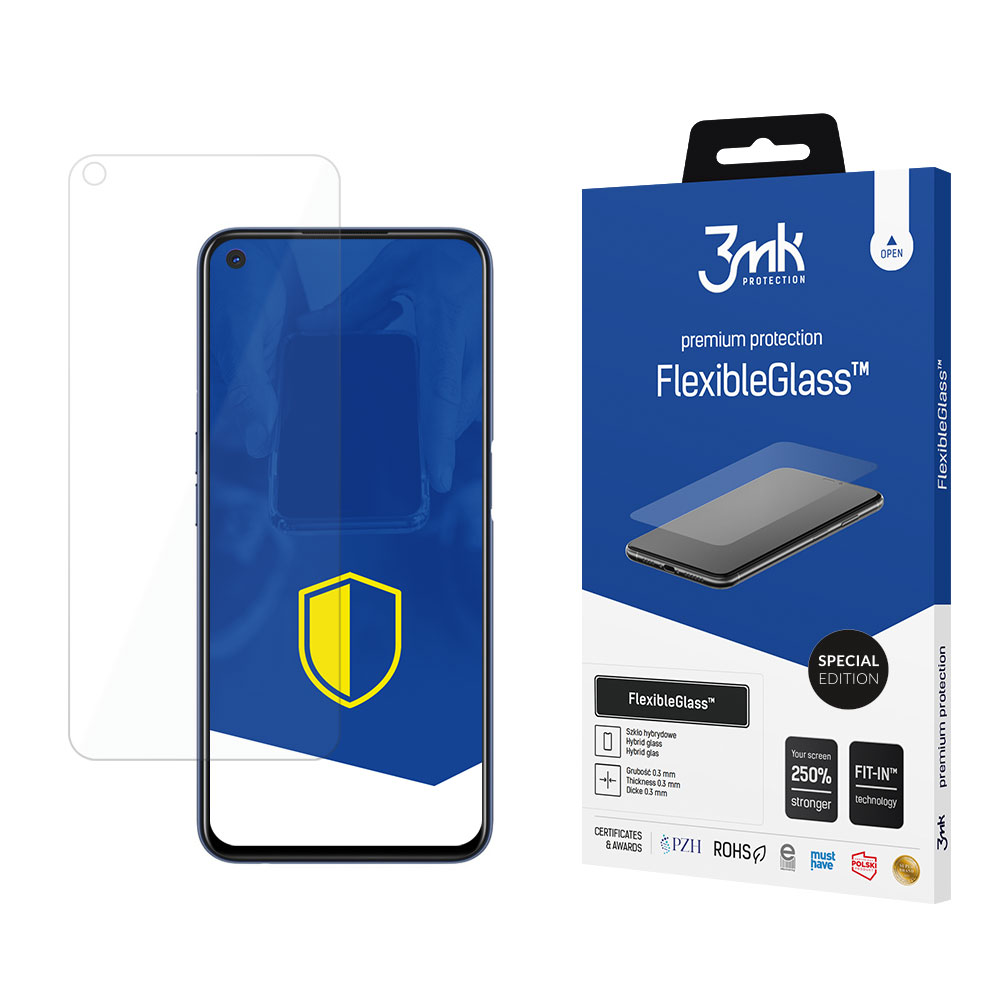 Oppo A72 - 3mk FlexibleGlass™ specialusis leidimas