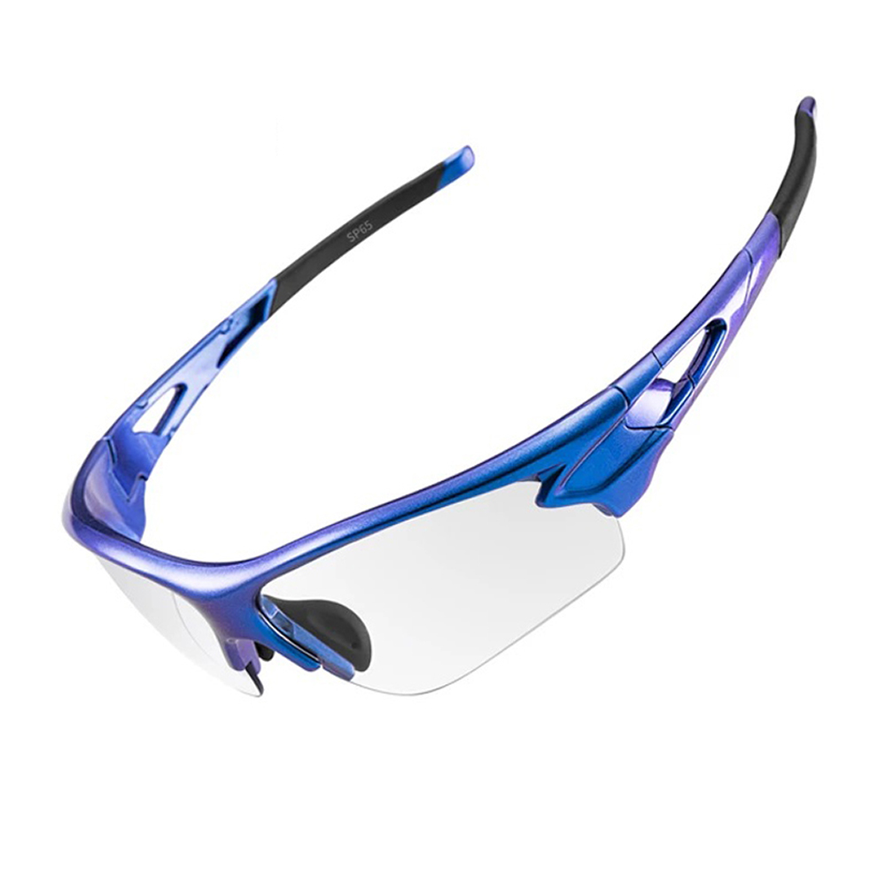 Rockbros 10069 UV400 dviračių akiniai - mėlyni