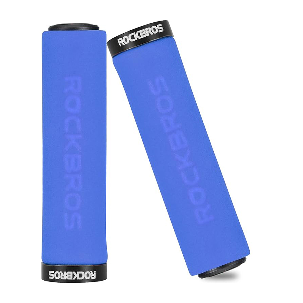 Rockbros BT1001BLBK kempininės dviračio vairo rankenos - mėlynos ir juodos