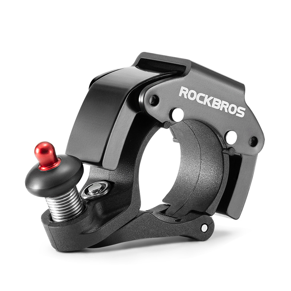Rockbros 34210006001 C formos dviračio skambutis – juodas