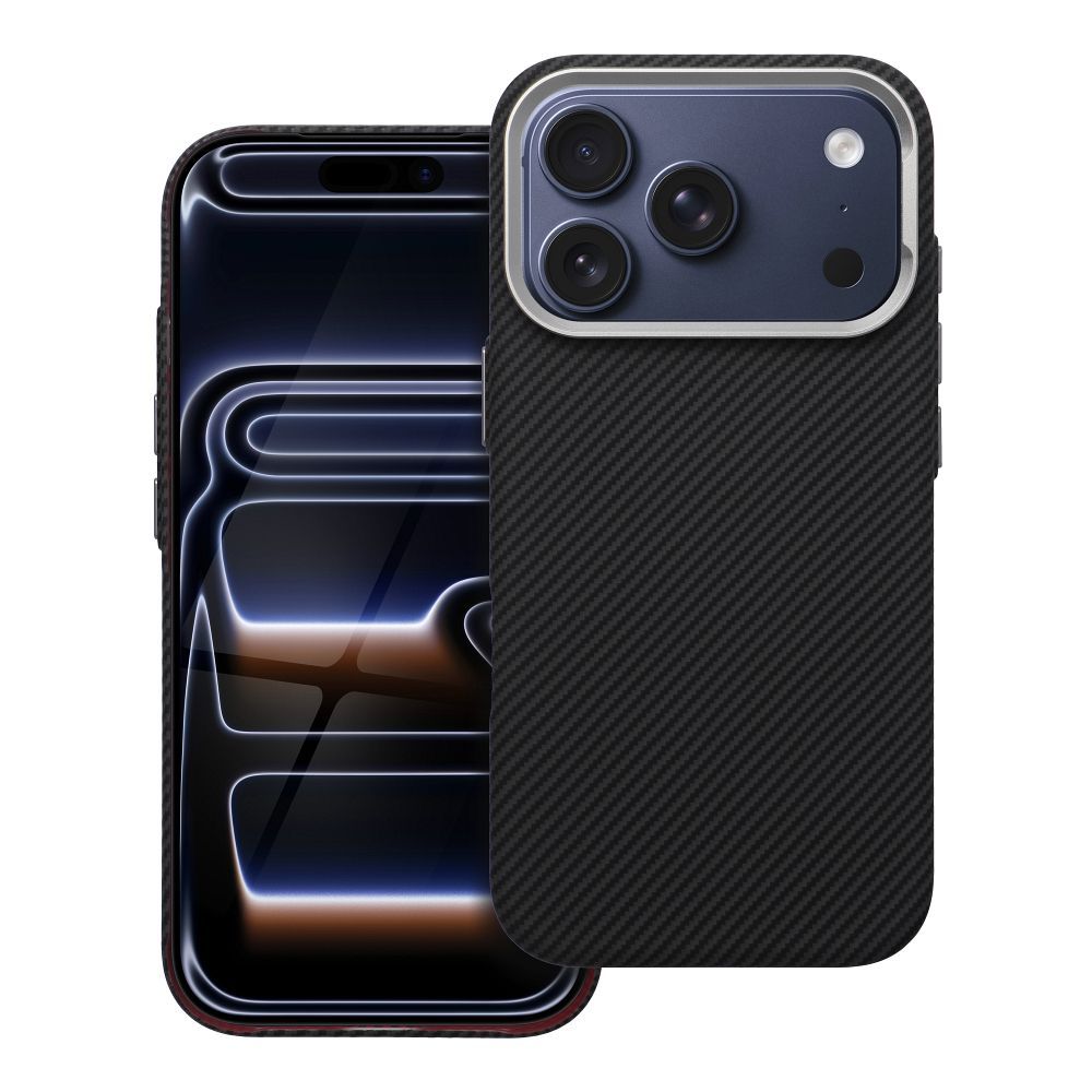 K-Look dėklas, suderinamas su MagSafe, skirtas iPhone 16 PRO, juodas