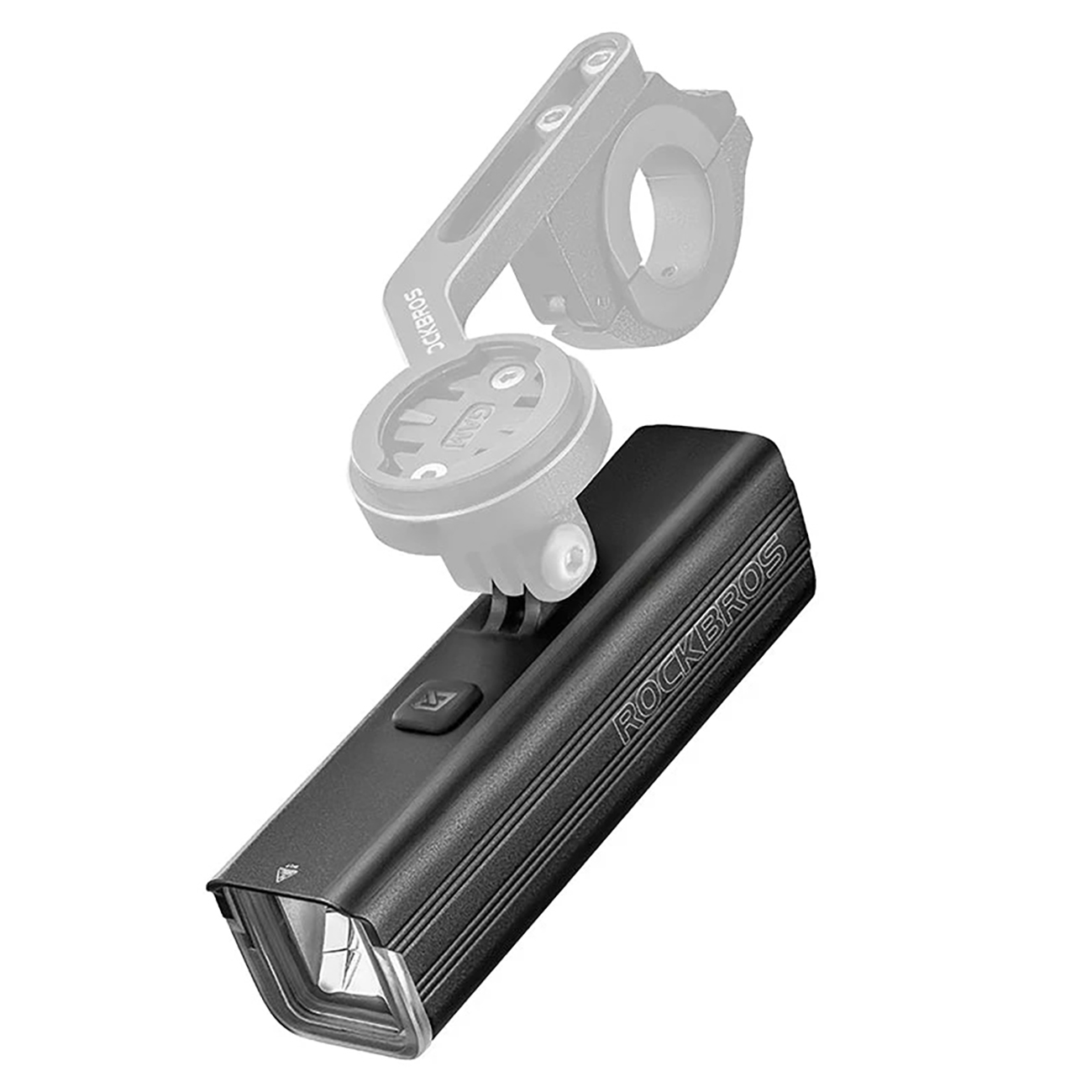 Rockbros RHL1500 priekinis dviračio žibintas 5000mAh 1500lm IPX6 - juodas