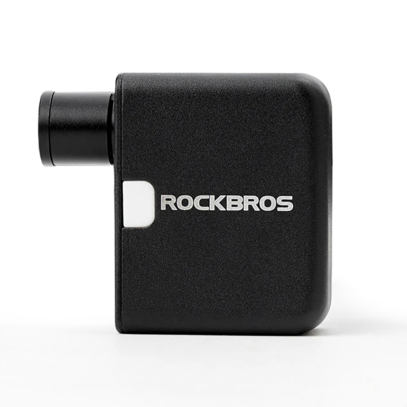Rockbros 42320008001 mini elektrinis dviračio siurblys Schrader / Presta ventiliams 100PSI - juodas
