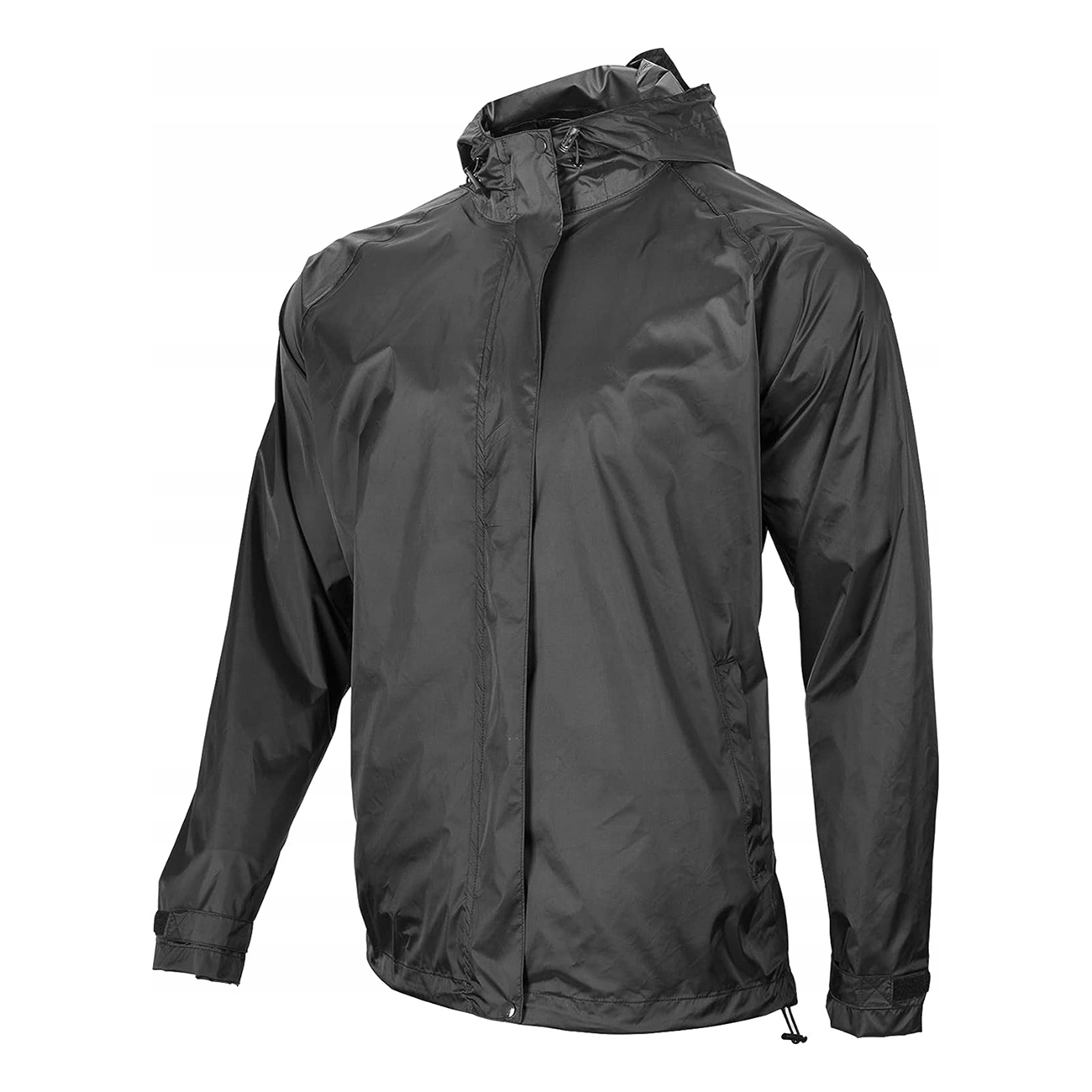 Rockbros YPY013BK2XL kvėpuojanti neperpučiama lietaus striukė, XXL dydis – juoda