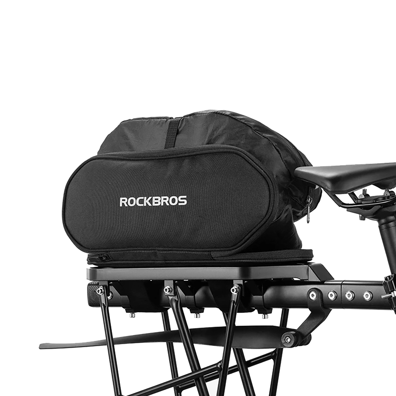 Rockbros 30140062001 dviračio bagažinės krepšys 5 l - juoda