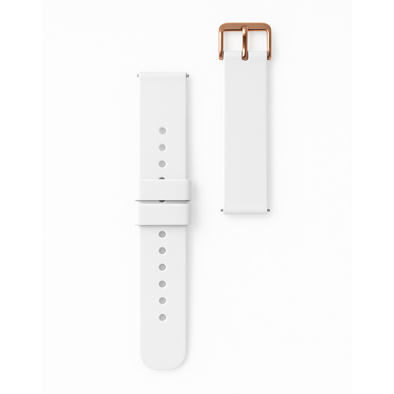 Silicone Strap for Huawei Watch GT2 / GT3 42mm - White