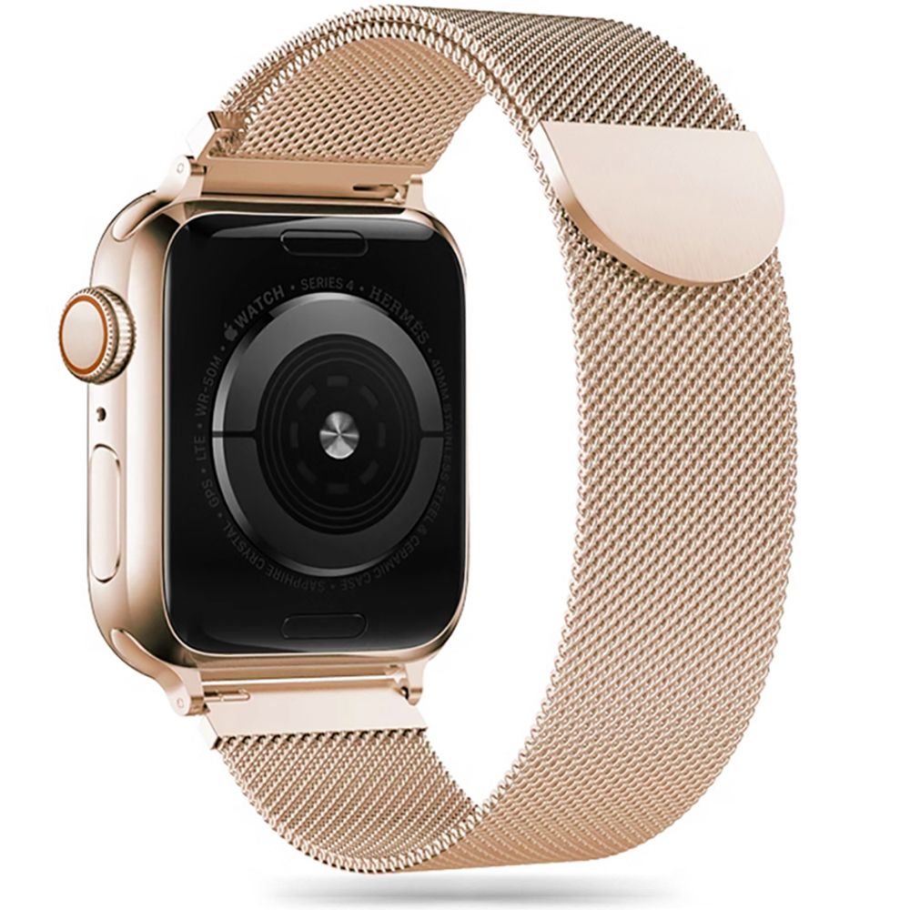 TECH-PROTECT MILANESEBAND APPLE WATCH 4 / 5 / 6 / 7 / 8 / 9 / SE (38 / 40 / 41 MM) auksinis
