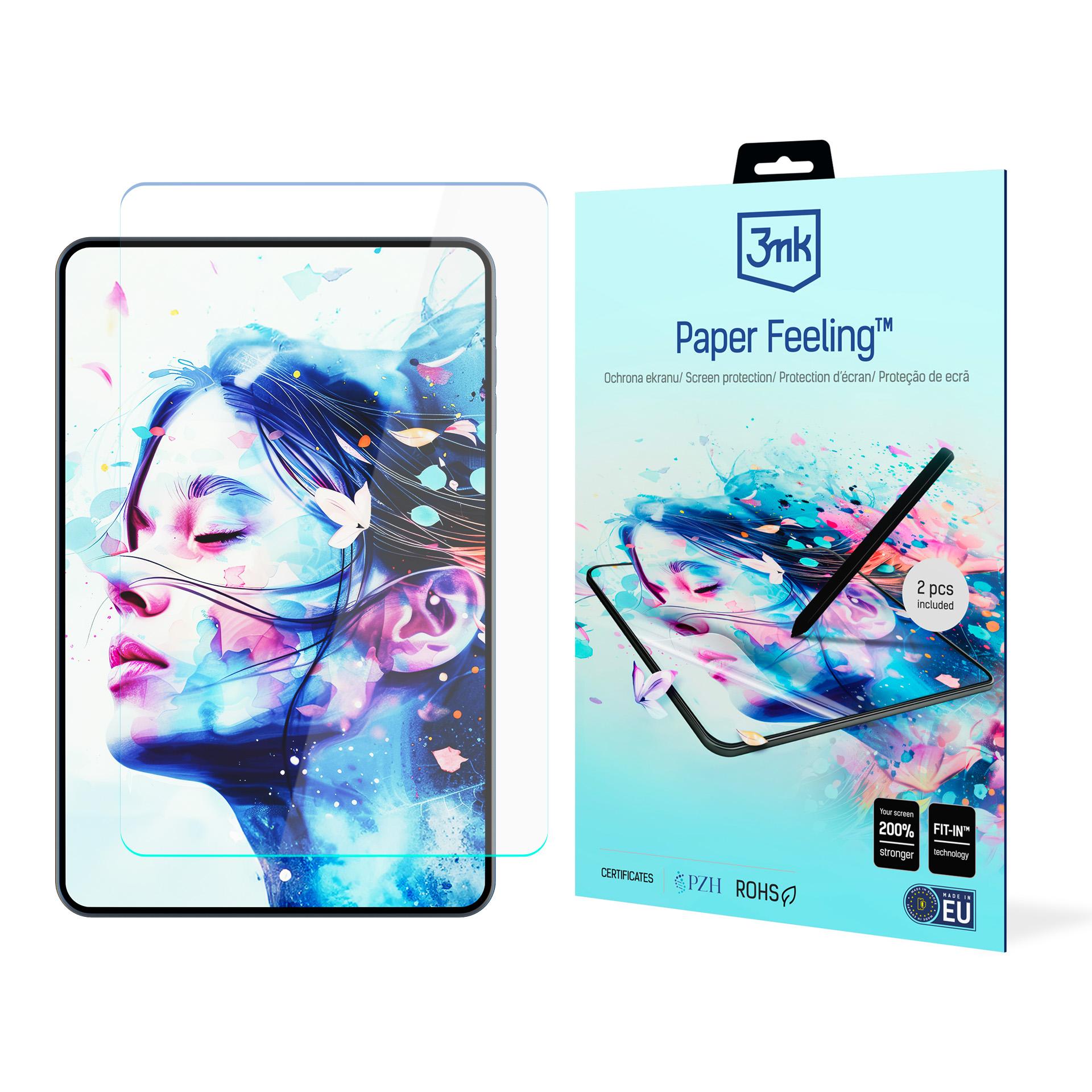 3mk Paper Feeling™ matinė plėvelė iPad Pro 11 colių 2