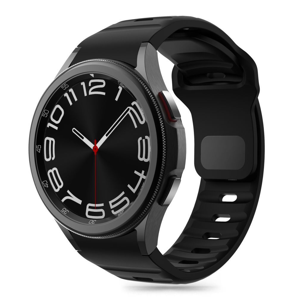 TECH-PROTECT SILICONE LINE SAMSUNG GALAXY WATCH 4 / 5 / 5 PRO / 6 / 7 / FE JUODAS