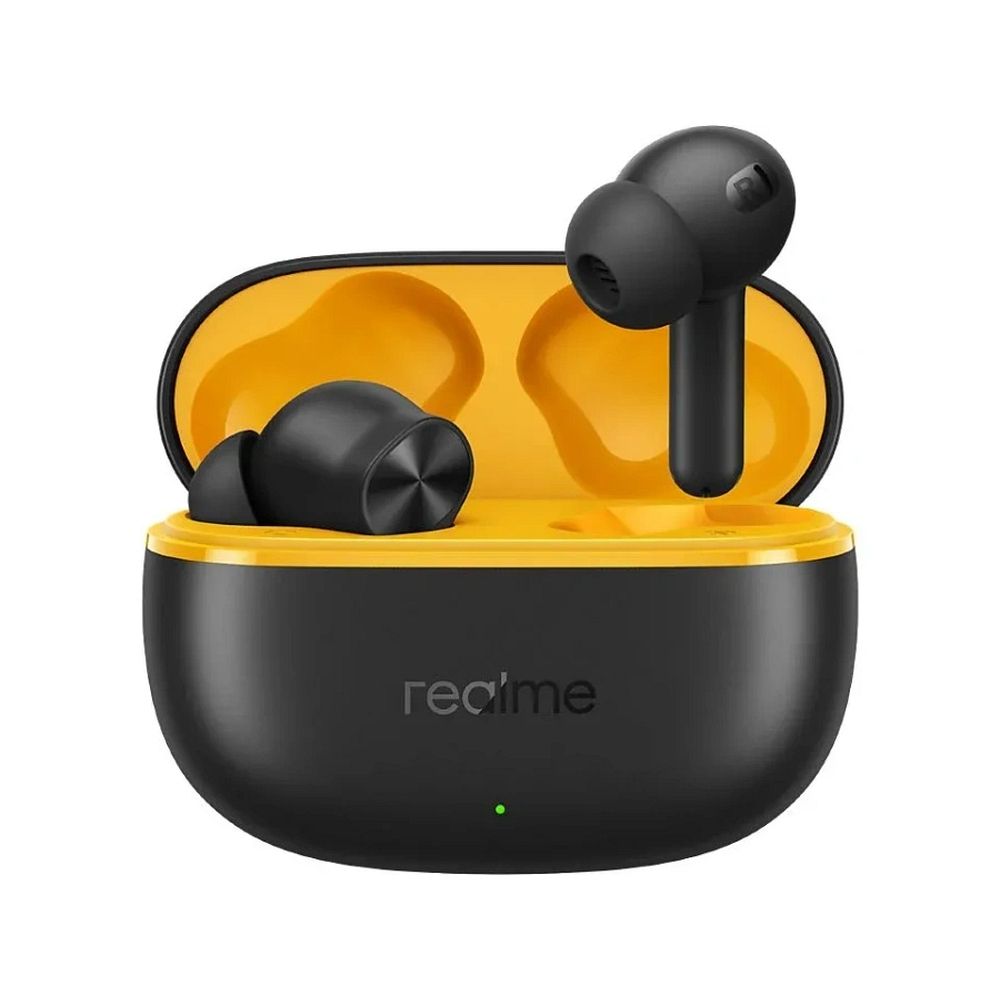 Belaidės ausinės Realme Buds T200 Lite, juodos