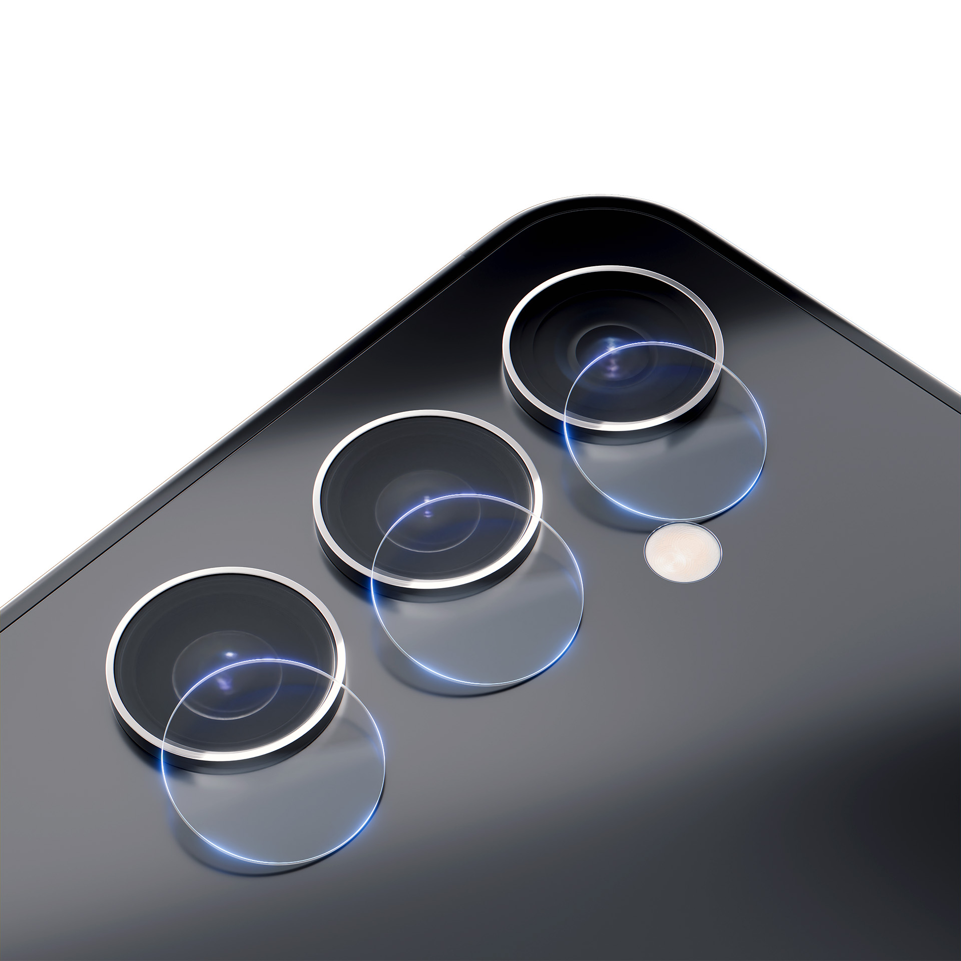 Гибридное стекло на камеру 3mk Lens Protection для Samsung Galaxy S24 FE