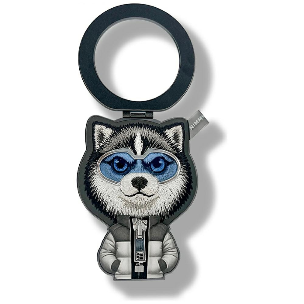 Nimmy Cool&Cute 2.0 Wolf magnetinis pakabukas juodas