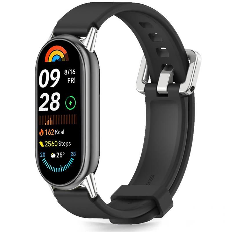 TECH-PROTECT ICONBAND CLASSIC XIAOMI SMART BAND 8 / 9 / 10 / NFC JUODAS