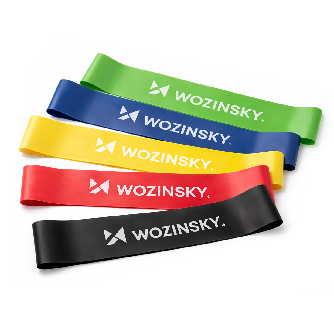 Wozinsky WGO-5 mini aktyvavimo pasipriešinimo gumos iš latekso - 5 vnt.