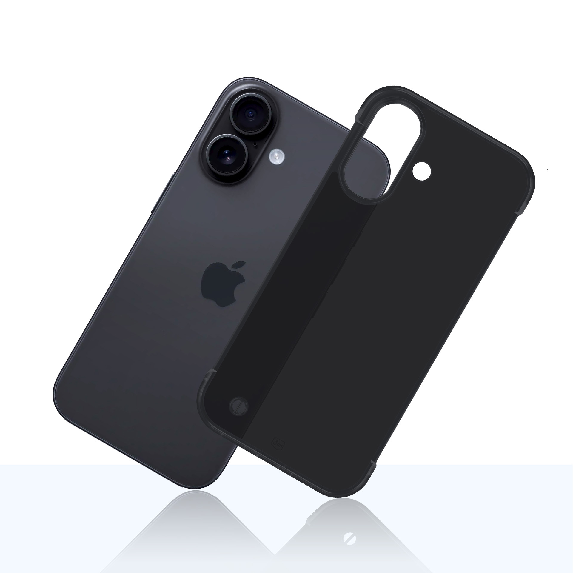 3mk Just20g Matt Чехол для Apple iPhone 16 - матовый чёрный