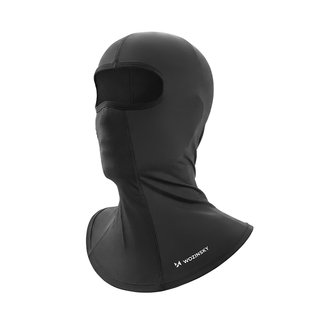 Wozinsky WKM-01B balaklava veido kaukė motociklui ir dviračiui - juoda