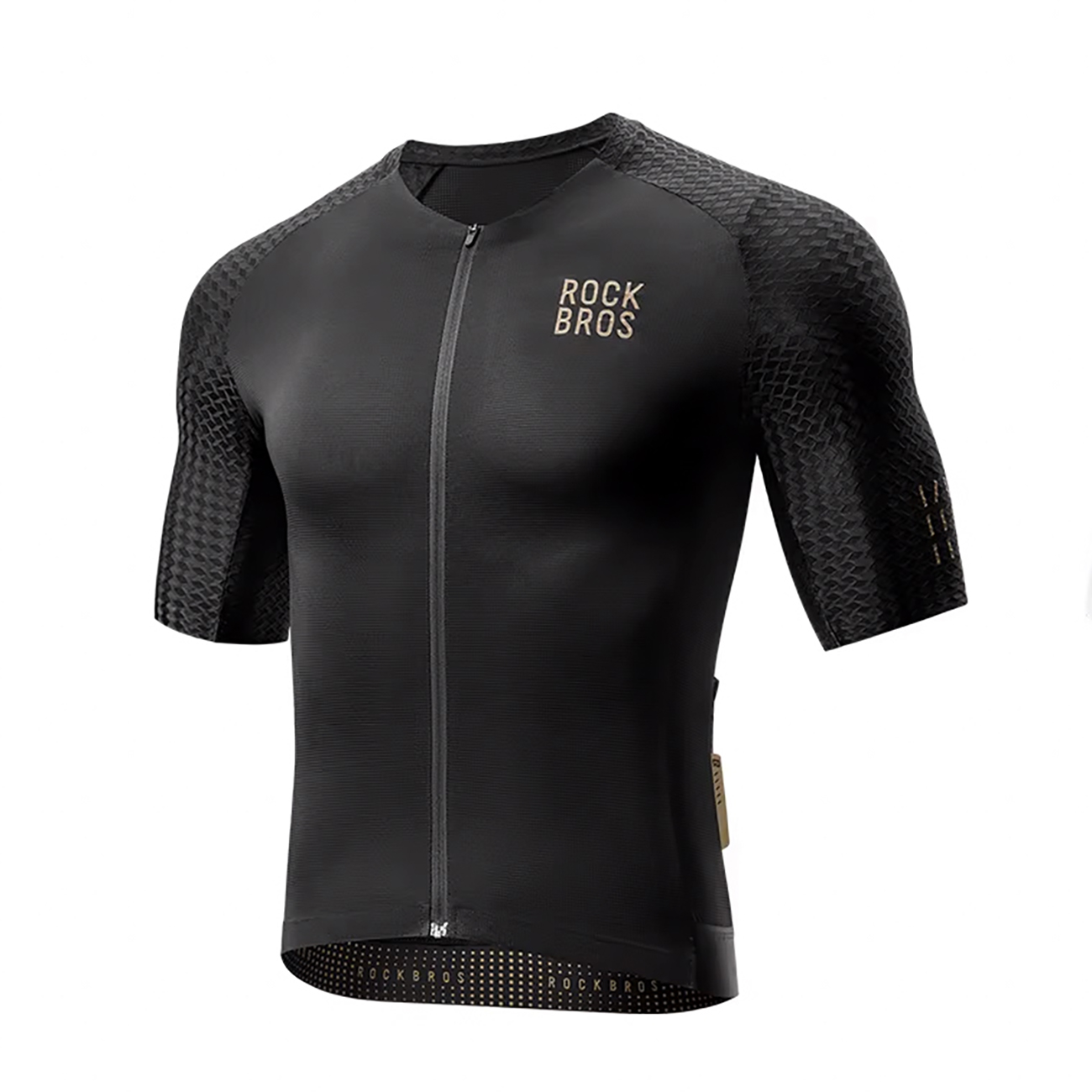 Rockbros YDDX011 Diamond Short Sleeve Cycling Jersey Size L - Black