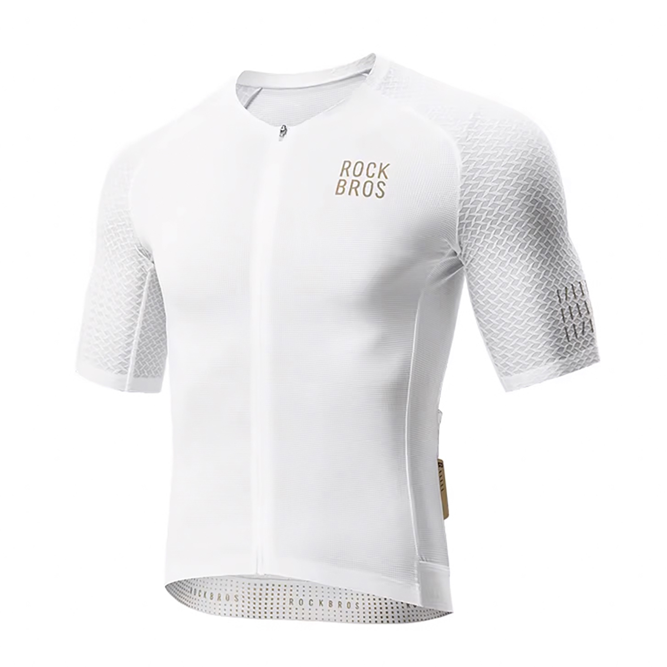 Rockbros YDDX011 Diamond Short Sleeve Cycling Jersey Size XS - White