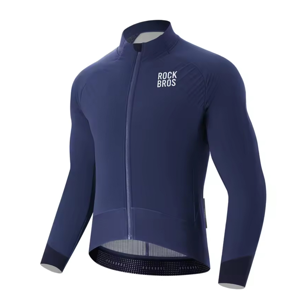 Rockbros YDWT014 Winter Fleece Double Layer Cycling Jacket Size M - Blue