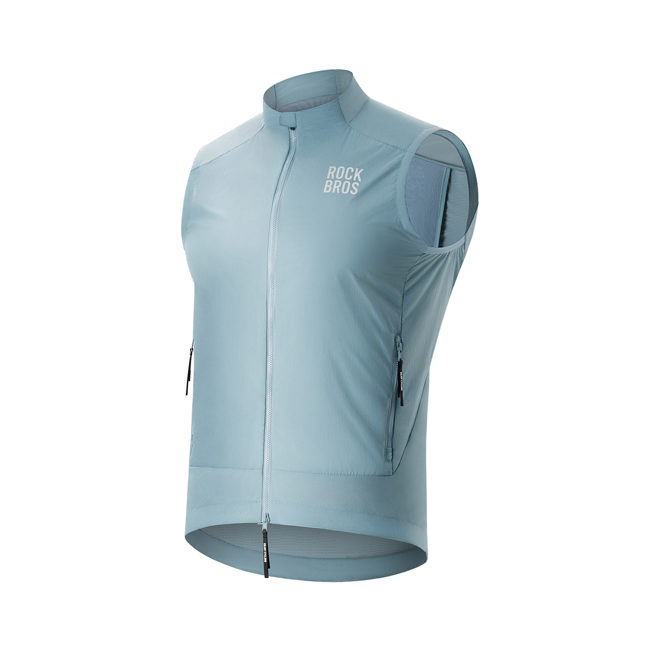 Rockbros YDMJ003 Spring/Autumn Windproof Vest Size XXL - Blue