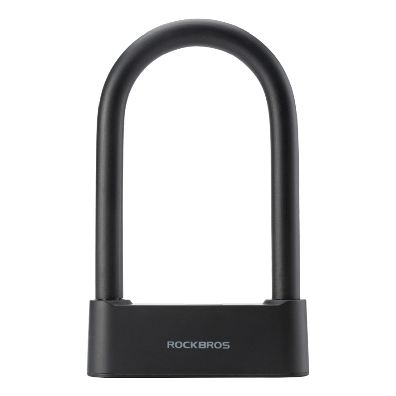 Rockbros 32210818001 SMART dviračio spyna su pirštų atspaudų skaitytuvu ir Bluetooth ryšiu - juoda