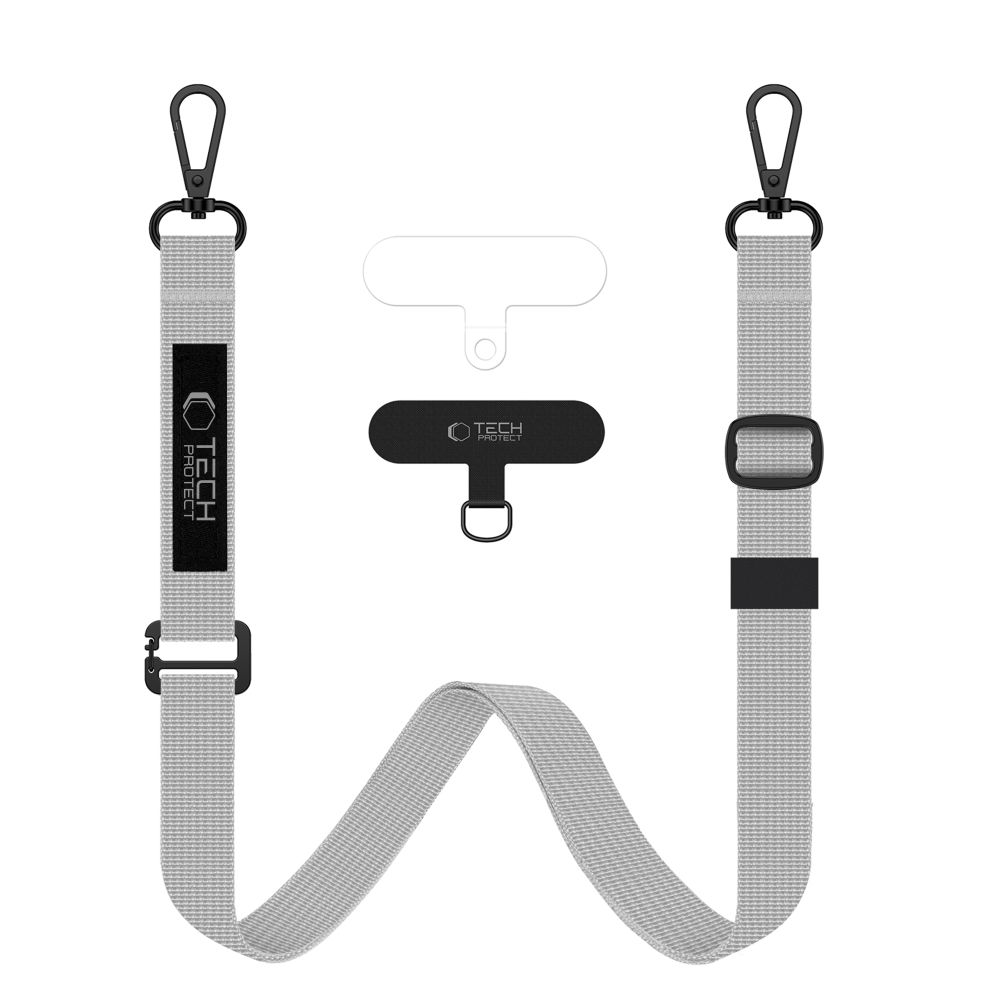 TECH-PROTECT C6S virvinis crossbody dirželis pilkas