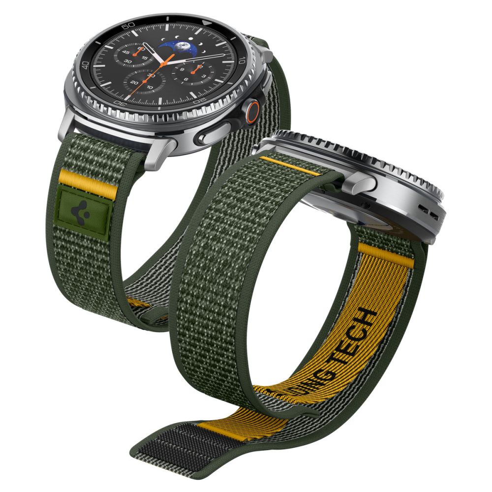 SPIGEN ATHLEX AIR dirželis SAMSUNG GALAXY WATCH 8 / CLASSIC (40 / 44 / 46 MM) ACTIVE žalias