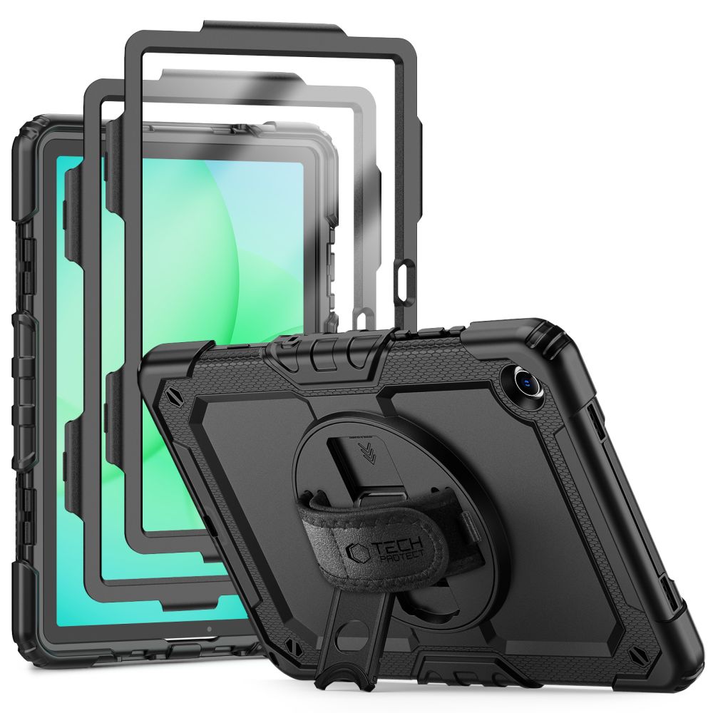 Tech-Protect Solid deklas Samsung Galaxy Tab A9+ / A11+ Plus 11.0 X210 / X215 / X216 / X230 / X235 / X236 - Juodas